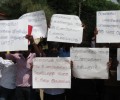 யாழ். பல்கலை மாணவர்கள் வகுப்பு பகிஷ்கரிப்பு
