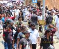 கூட்டமைப்பினரை விலகிச் செல்லுமாறு பேரணியில் பங்கேற்றோர் கோரல்