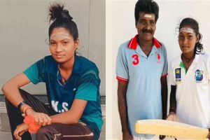இலங்கையின் தேசிய மகளிர் கிரிக்கெட் அணியில் கிளிநொச்சி மாணவி!!!